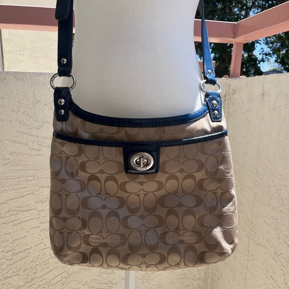 Coach F19259 Penelope Crossbody – Sateen & Patent Leather - Picture 2 of 9